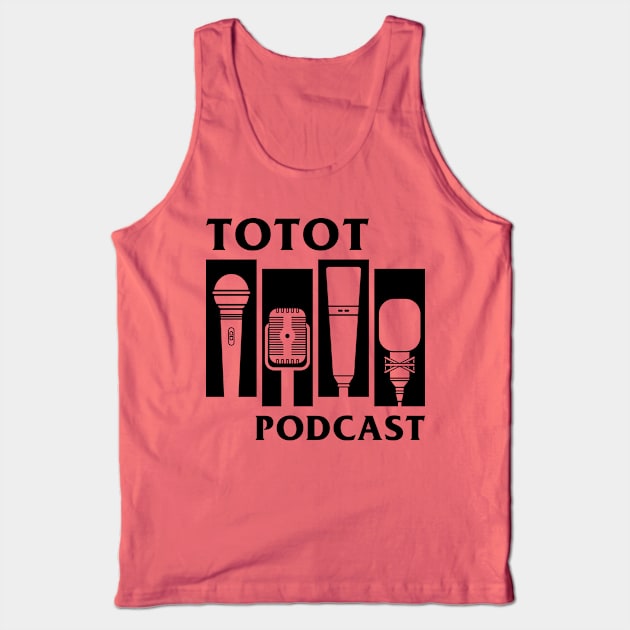 TOTOT Bars Tribute Logo Tank Top by TOTOTPODCAST